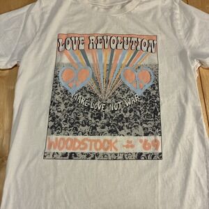 Woodstock 69 Tshirt Women's Small
